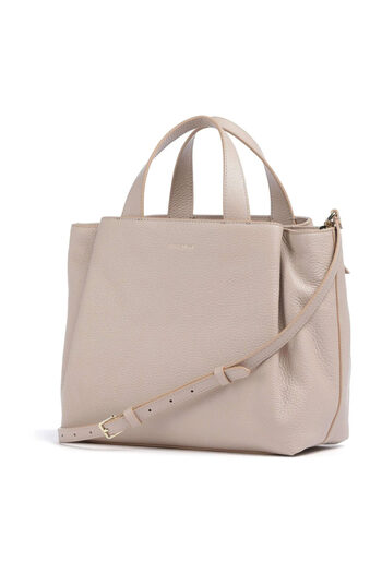 Coccinelle HANDBAG, FOR WOMEN, REMOVABLE SHOULDER STRAP, SOLID COLOR, WITH LOGO, ZIP CLOSURE