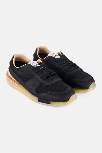 CLARKS Women Standard Lace Up Casual Shoes, Black