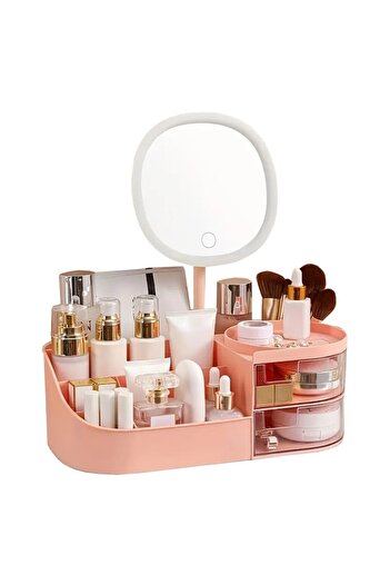 NEXTLY Cosmetics, Jewelry, Accessories and Other Objects Organizer, Removable Mirror