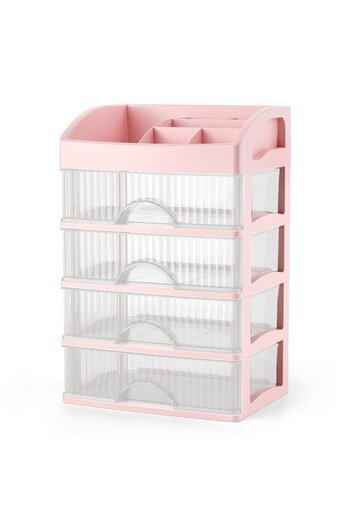 NEXTLY Organizer for cosmetics, jewelry, accessories and other objects, multifunctional, 4 drawers
