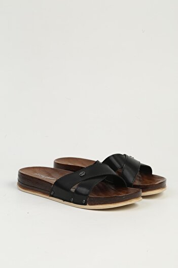 Pierre Cardin Black Women's Slippers Pc-7425