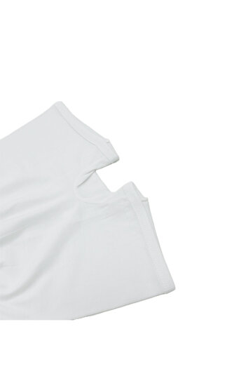City Rose Fashion 6 - Pieces Cotton Roundneck Undershirt and Short Underwear Boy Set White