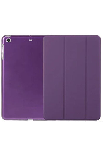 REDz Accessories Husă de protecție cu clapă pentru iPad 5/6, model Book, violet
