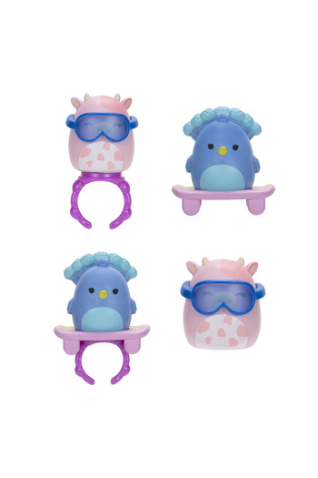 Squishmallows Squish-A-Longs 14 Figures + Rings Set Series 2 Al0066