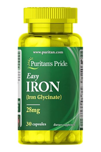 Puritan's Pride Easy Iron 28mg 30s