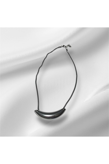 Vitastyle Steel Bubble Design Pendant Silver