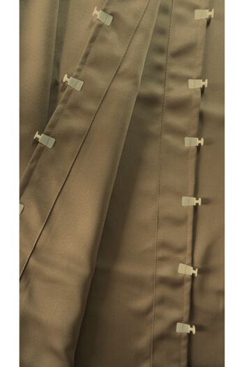 Yuka Blackout Lightproof Background Curtain Brown Stone Color Single Wing Plain 100% Blackout Sunshade Plain140 X 260