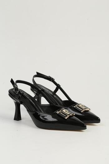 Pierre Cardin Black Women's Heeled Shoes Pc-54707