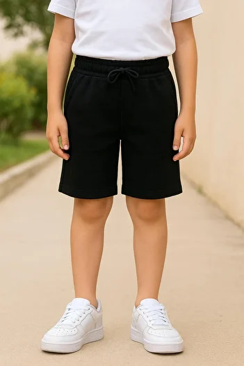 Mcr Pike Black Pocket Children's Shorts