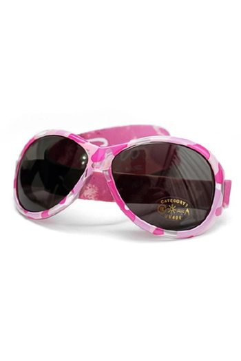 Banz Children's Sunglasses, 2-5 years, Retro, Oval Pink Diva