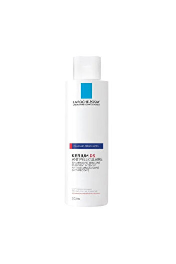 La Roche Posay Kerium DS Anti-Dandruff Shampoo 200ml | Intensive Care for Persistent Dandruff