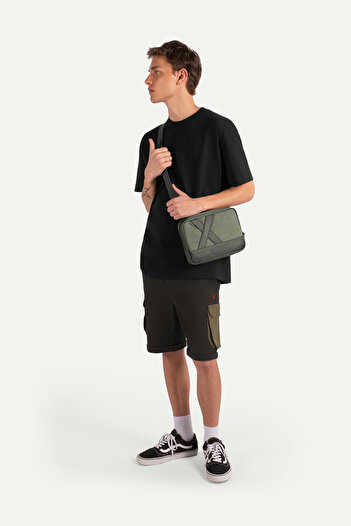 KAFT Unisex Çapraz Mini Çanta - Nougrod - Jungle