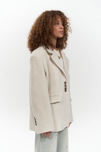 MAI STUDIOS CO. Proenza Bej Blazer Ceket