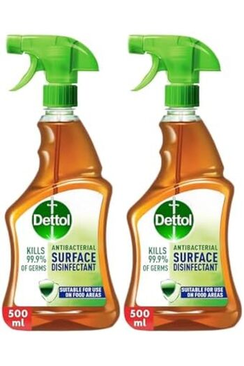 Dettol Anti-Bacterial Surface Disinfectant Spray, 500 Ml (Pack Of 2)