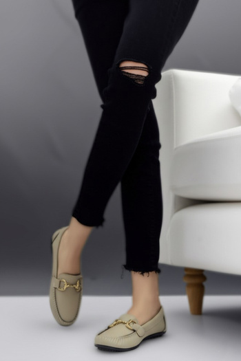 CEYDA SHOES Дамски мокасини с лека подметка и овален връх - ежедневни удобни балерини