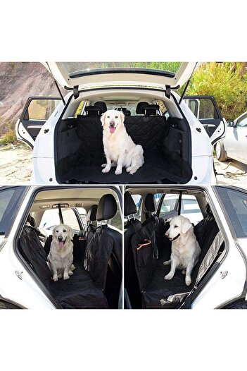 Fish & Paws Husa auto de protectie bancheta pentru transport animale Fish & Paws, universala, impermeabila