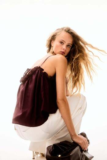 H&M Frill-trimmed Strappy Top