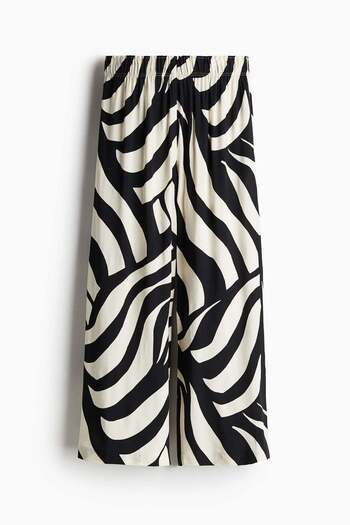 H&M Cropped pull-on trousers