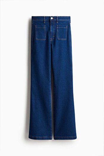 H&M Flared Ultra High Jeans