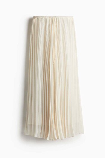 H&M Pleated maxi skirt