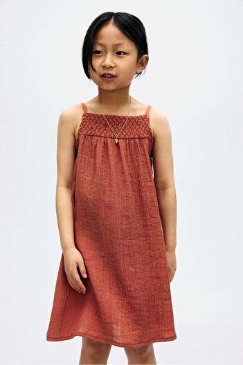 H&M Smocked Strappy Dress