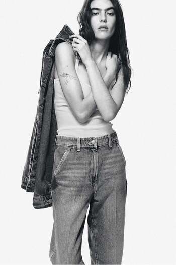 H&M Straight High Jeans