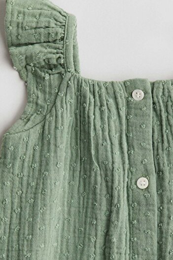 H&M Cotton romper suit