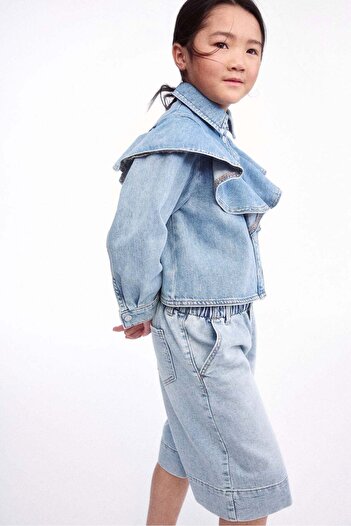 H&M Paper Bag Denim Shorts