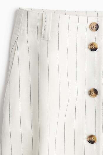 H&M Linen-blend skirt