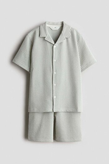 H&M 2-piece Shirt And Shorts Set