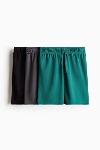 H&M 3-pack DryMove™ mesh sports shorts
