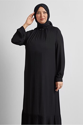 Alvina Panel Detail Large Size Dress 20541