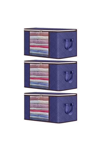 NEXTLY Set 3 X Organizator Pentru Haine, Perne, Pilote, Jucarii Si Alte Accesorii , Geanta