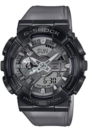 Casio G-Shock Watch - GM-110MF-1ADR Black Dial, Black Band