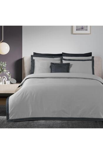Sarev Layana Double Personality 100% Cotton Satin "500 Tc" Duvet Cover Gray