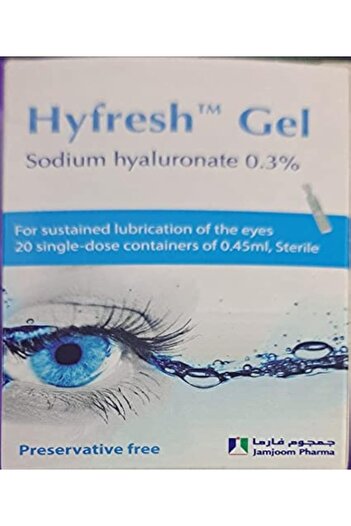 Hyfresh GEL 0.3% 20 SINGLE-DOSE 0.45 ML