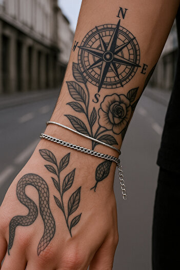 The Collection Unisex Tarnish Free Ultra Thin Italian Cylinder and Gourmet Chain Silver Steel Bracelet