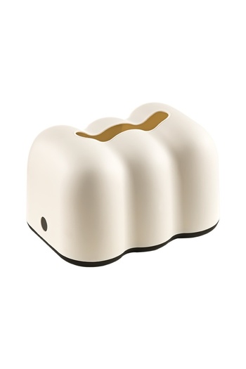 Choice Beige Cloud Creative Tissue Box Household Bathroom Paper Suction Box High-end Cream White Wall Mount