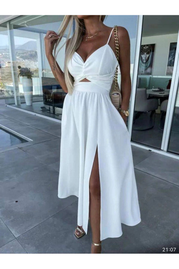 Buklemoda Κρεμαστά υφασμάτινα ρούχα αλτήρα Λευκά