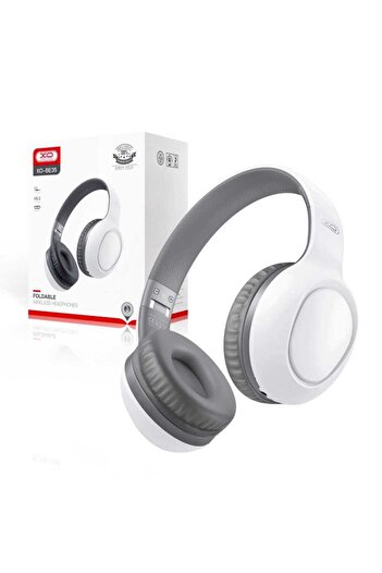 REDz Accessories Căști wireless XO-BE35, capacitate 200 mAh, BT 5.2, supraauriculare, 15 ore, microfon, albe