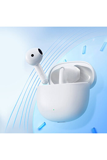 REDz Accessories Căști Joyroom Funpods FB1, BT V5.3, Capacitate 400mAh + 35mAh, Autonomie 7h, Alb
