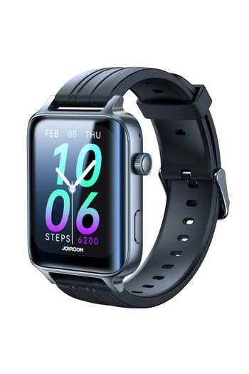 REDz Accessories Joyroom JR-FT6 Smartwatch, Receive Calls, 300mAh, 1.85" Screen, Multiple Apps, Black