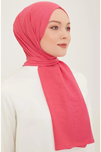Armine Trend Natural Soft Shawl 23 Pink Solid Color