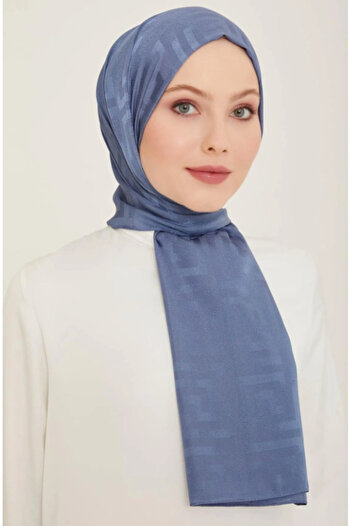 Armine Trend Mira Shawl 2-242739 Petrol Blue