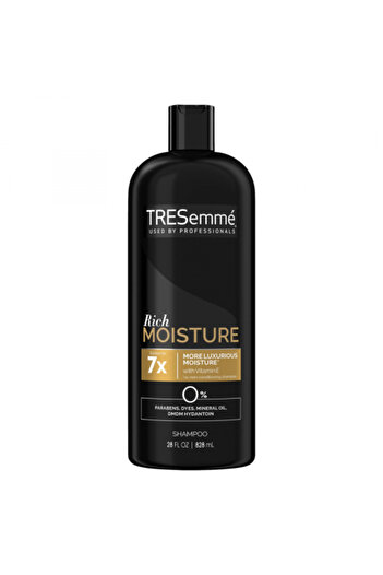 Tresemme Pack of 6 Moisture Rich Shampoo with Hyaluronic Plex (828ml)