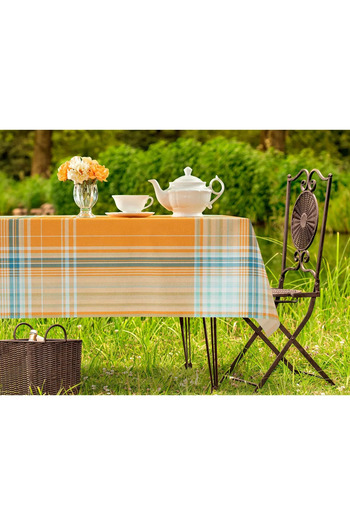 Madame Coco M.C Farrant Pvc Table Cloth - Yellow-140X200Cm