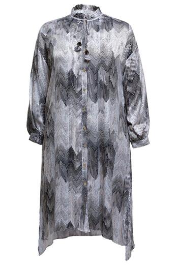 Alvina Plus Size Patterned Tunic 20521