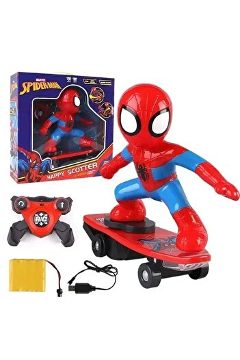 Genrics 360 Degree Rotate Music Tumbler Spiderman Toy for Kids