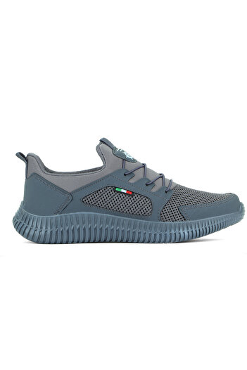 Vojo Özel Rahat Taban Yürüyüş Koşu Erkek Sneaker Spor Ayakkabı Füme