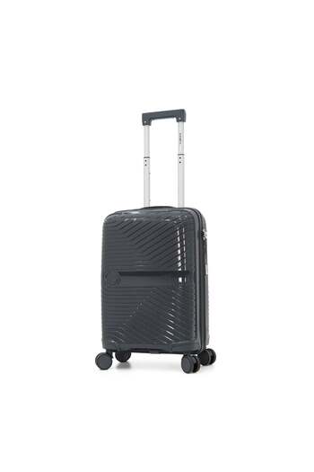 Fancl -Hardside 20 inch Carry On Luggage with USB Charging Port, Grey